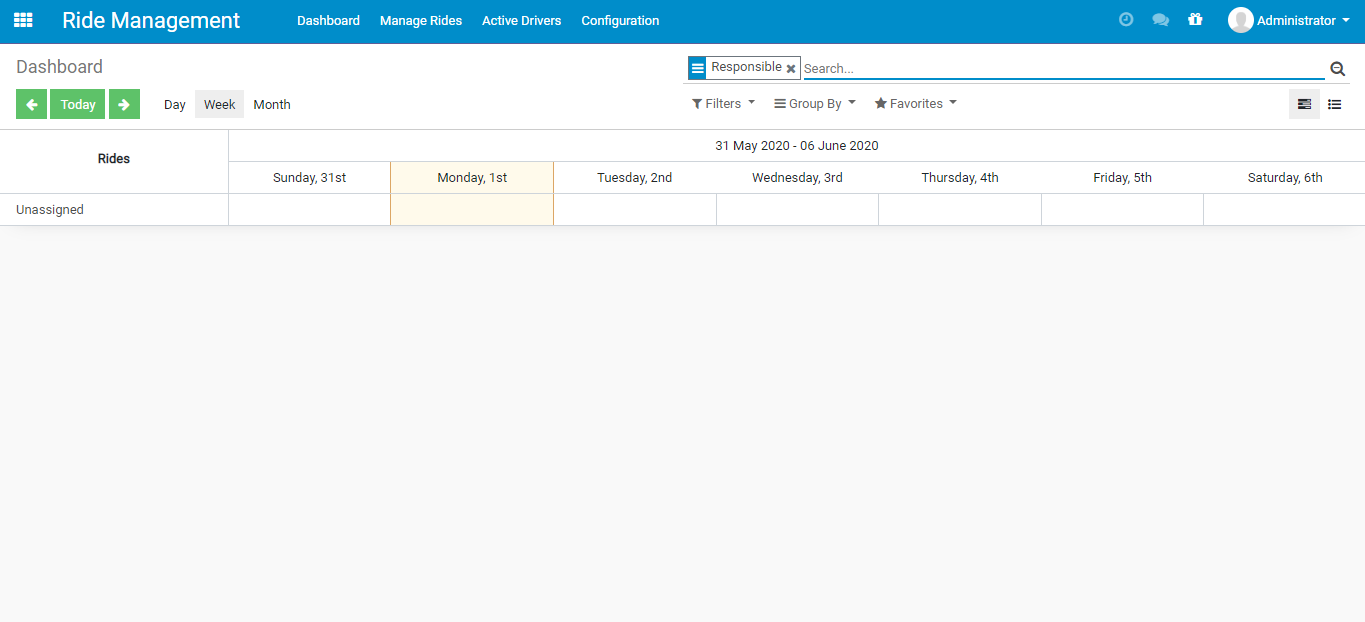 Dispatch App Dashboard